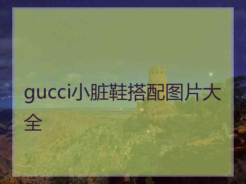 gucci小脏鞋搭配图片大全