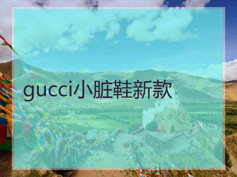 gucci小脏鞋新款