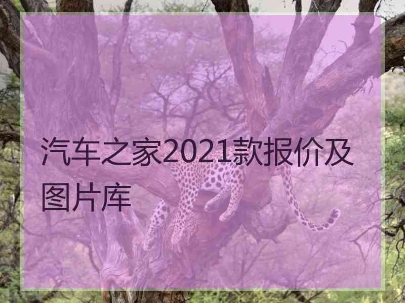 汽车之家2021款报价及图片库