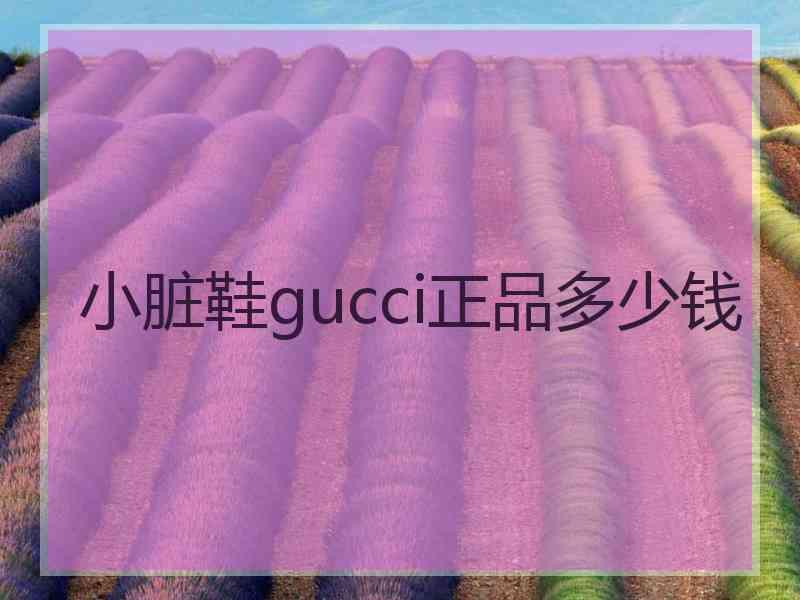 小脏鞋gucci正品多少钱