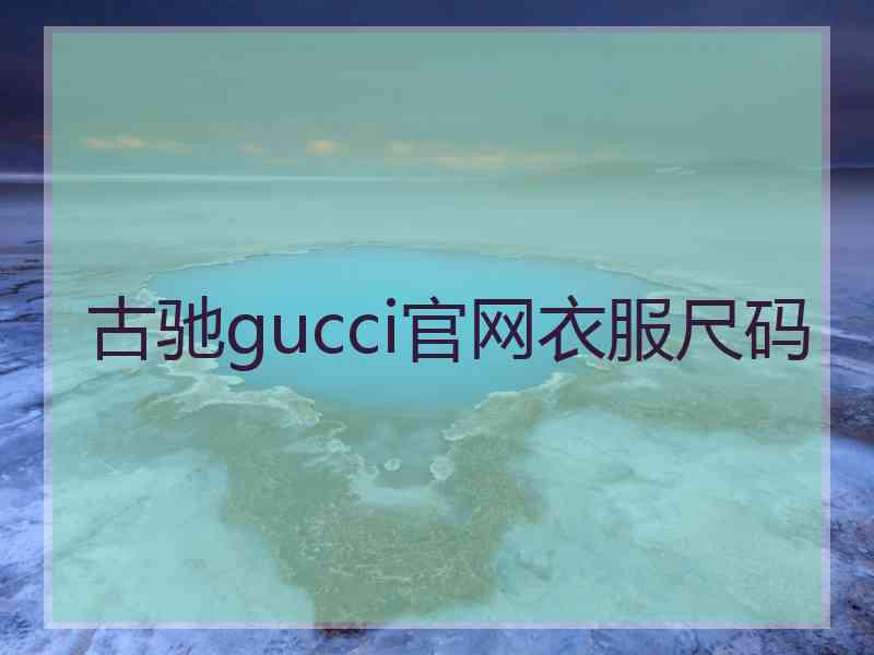 古驰gucci官网衣服尺码