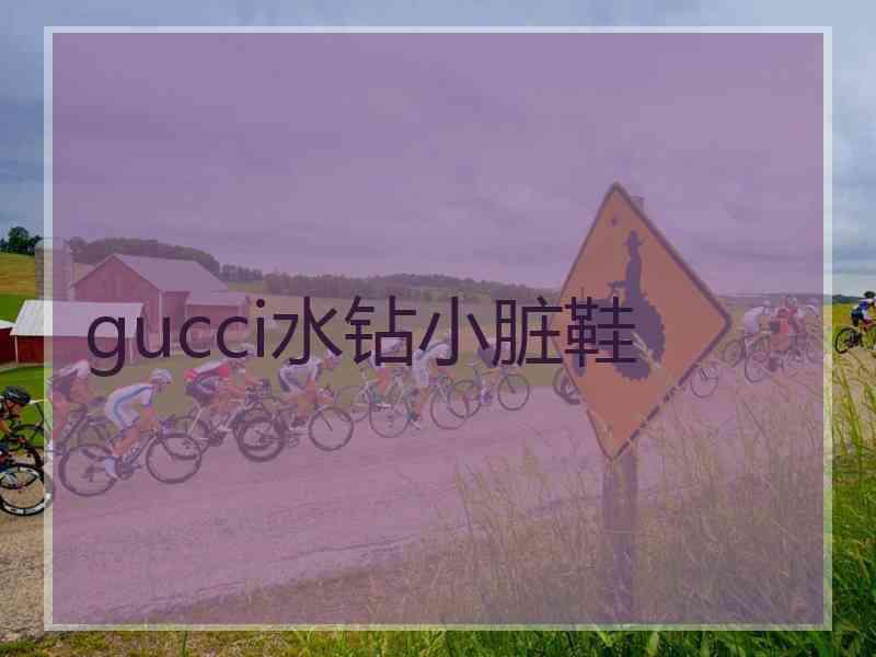 gucci水钻小脏鞋